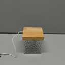 Crystal Table Lamp, USB RGBW 16 Colours, Dynamic Water Wave Light with 4 Modes, Acrylic Bedside Lamp for Children's Room, Living Room, College Dorm, Party