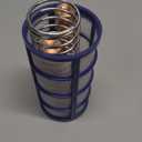 Copper Anode Replacement Kit, 4.13 x 0.81 Inch Thickened Copper Rod 2PCS, Includes Coil Spring, Threaded Basket and Wing Screws, Easy to Install