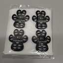 Dog Paw Protector Anti-Slip Pads,Toe Grips for Senior Dogs,Paw Grips Traction Pads for Slippery Hardwood Floors,Essentials for Senior Dogs,12 Sets (48 pcs) XL Black