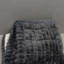 hyha Couch Covers for Dogs Washable, Non Slip Plush Dog Sofa Protectors, Fuzzy Pet Couch Covers for 3 Cushion Sofa Pet Friendly (Dark Grey, 27.6" x 59")