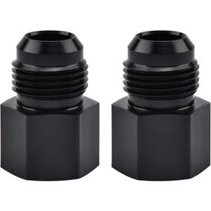 EVIL ENERGY 8AN Male Flare to 3/8 NPT Female Fitting Adapter Aluminum 2PCS