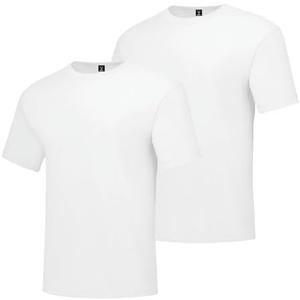 Hanes Men's Beefy-t T-Shirt, Heavyweight Cotton Tee, 1 Or 2 Pack, Big & Tall, Large