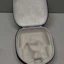 sarlar Hard Carrying Case for Meta/Oculus Quest 2 VR Headset, Touch Controller, Original Fabric Head Strap, Precise Slots, Odor Felt with Lens Protector Cover, Portable Protection for Travel (Gray)