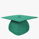 Unisex Adult Matte Graduation Cap with Tassel Year Charm 2025 Pack of 2