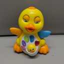 JOYIN Baby Toys Duck, Infant Dancing Crawling Musical Toys 18+ Months, Tummy Time Light Up Learning Duck with Music & Lights, Baby Easter Basket Stuffers Gifts