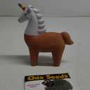 Chia CP437-01 Pet Unicorn Decorative Pottery Planter, Easy to Do and Fun to Grow