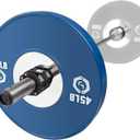 Lock-Jaw Barbell Collars Sport Olympic Barbell Clamps 2 Pcs Heavy Duty Bar Clamps for 2 & 50mm Olympic Bars Secure Weight Bar Clamps for Strength Training & Home Gym Accessories Black