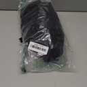 Women's Puff Long Sleeve Stand Ruffle Collar Mini Dress Casual A Line Shift Dress with Pockets, Size S