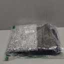 Kitinjoy Indoor Outdoor Door Mat, 32x20 Non-Slip Absorbent Dirt Trapper, Low-Profile Washable Inside Entrance Front Floor Mat, Sturdy Soft Entry Doormats for Entryway, Black