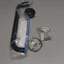 AmazerBath Shower Grab Bars for Seniors Anti Slip, Bath Safety Grab Bar for Needy, Stainless Steel Bathroom Safety Grab Bars, Thickened Bar Bigger Base Holds 500LBS, 12" L x 1" D, Black