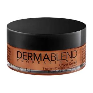 Dermablend Cover Crème Full Coverage Foundation Makeup, Hydrating Cream Concealer for Dark Circles and Blemishes, Maximum Coverage with Mineral Sunscreen SPF 30, 1 OZ (65W Golden Bronze: For tan skin with warm)