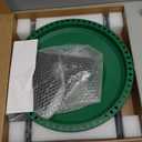 Bird Baths for Outdoors, Detachable Birdbaths for The Garden Clearance, Freestanding Bird Baths for Outdoors Heavy Duty, Bird Bath Bowl Spa & Birdfeeder with Metal Stake Stand, Circle Shape