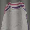 Hanes Girls' Camisole, 100% Cotton Tagless Cami, Toddler Sizing, (4-5T, White - 5 Pack)