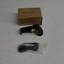 WoneNice USB Laser Barcode Scanner Wired Handheld Bar Code Scanner Reader Black