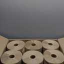 AmazonCommercial 1-Ply Kraft 7.9' Hard Roll Paper Towels (SOFI-011) Bulk for Business |Made from 100% Recyclable Material |Compatible with Universal Dispensers|800 feet per Roll (6 Rolls)