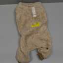 Dog Sweater Clothes Fleece Woolen Winter Warm Sweat Shirt 4 Legs Jumpsuit Pajamas Crown Princess Sweater for Small Dog Medium Cat Khaki XL (X-Large (Back length: 12.6 inches))