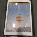 QOTIB Wood 19.7x27.6 Puzzle Frame with 18x24 Mat Black, Display 18x24 with Mat or 19.7x27.6 Without Mat, Wood 50x70 cm 19.7 by 27.6 Photo Frame, 19.7 x 27.6 Frame for Wall Hanging Display, Black