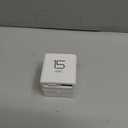 Cube Timer, Productivity Cube Flip Timer for Kitchen Studying Workout Classroom Kids ADHD 15-20-30-60 Minute Preset, White