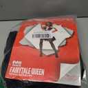 fun shack Queen of Hearts Costume for Women, Red Queen Outfit, Heart Costume for Adults, Womens Halloween Costumes (Medium, Black)