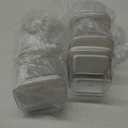 6 Pack Airtight Food Storage Containers, Plastic Snack Food Containers with Lids, 20 Oz Air Tight Cereal Container Set, Small Pantry Containers for Spices, Candy, Coffee