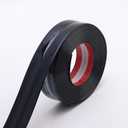 Multifunctional Wall Molding Trim & Corner Guards & Caulk Strip, Apply in Table Edge Door Frame Baseboard for Protection and Decoration, Shiny Black, 16.4ft x 0.8in