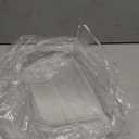 YUXUN Clear Acrylic Desktop File Sorter Organizer,Upright File Organizer, 3-Section Bookshelf for Home Office & Classroom