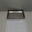 Herogo Baking Pan with Lid, 9 x 12 Inch Stainless Steel Nonstick Deep Pan, Rectangle Cakes Bakeware with Lid for Brownies Casseroles, Non Toxic & Dishwasher Safe, Set of 4