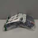 Cat Enclosed Travel Litter Box Kit with Lid Odorless Dustless, Lightweight Cat Portable Foldable Litter Box for Indoor and Car (Small)