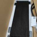Gagsu Low Pressure Drop Transmission Oil Cooler LPD47391 4739 40,000 GVW with Mounting Hardware (Black)