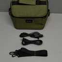 Aotto Portable Oven, Electric Lunch Box Food Heater - 12V/24V/110V 3-in-1 Car Food Warmer - Heated Lunch Box for Adults - Cook, Reheat & Keep Meals Warm for Car, Truck, Travel, Work, Home - Green