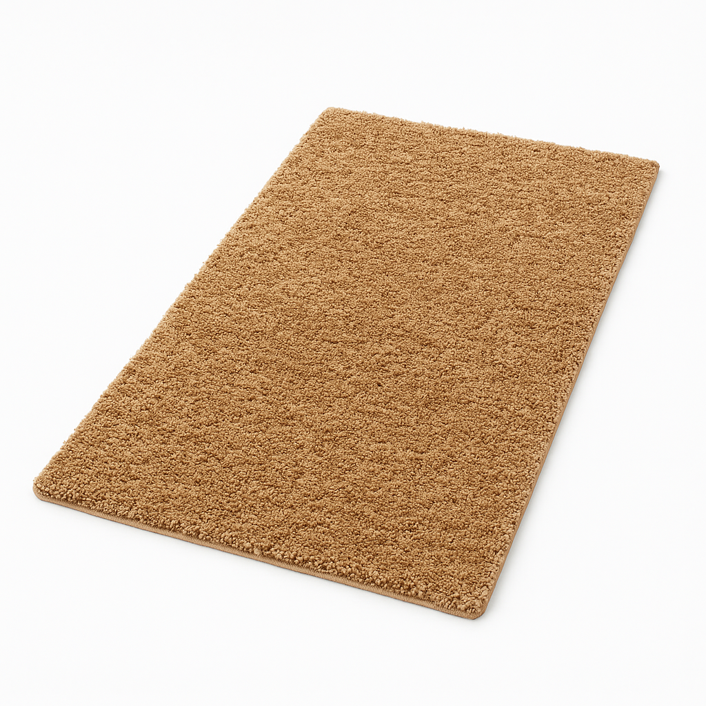 Brown Bathroom Rugs 45.6"x29.9"Extra Soft Absorbent Thick Shaggy Bath Rugs, Non Slip Quick Dry Bath Mat, Machine Washable Bath Rugs for Bathroom, Microfiber Rugs for Shower Bathtubs
