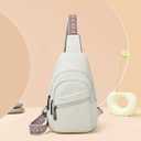 Sling Bag Crossbody Bags for Women Small Cross Body Bag Fanny Packs Chest Sling Purse for Daily Travel Leisure Sport