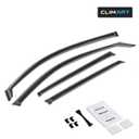 CLIM ART in-Channel Incredibly Durable Rain Guards Compatible with Altima 2013-2018, Original Window Deflectors, Vent Window Visors, Vent Deflector, 4 pcs. - 613271