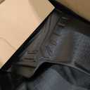 Powerty Floor Mats for 2015-2025 Ford F-150 SuperCrew/F150 Lightning Accessories All Weather Floor Liner 3D TPE 1st & 2nd Row Floor Mat Heavy-Duty Floor Liners