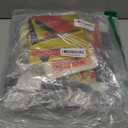 132Pcs Casino Theme Party Decorations, Dice Boxes Large Poker Cards Black Red Gold Balloon Garland Star Foil Balloons for Vegas Themed Party and Casino Night Birthday Celebrations