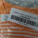 Baby Boy Girl Easter Outfit Sweatshirt Romper Striped Carrot/Bunny Long Sleeve Bubble Romper Waffle Knit Bodysuit  (Orange, 12-18 Months) 