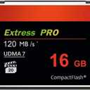 16GB UDMA High Speed,Original CF Card Camera Memory Card for Professional Photographer,Videographer,Enthusiast
