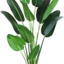 Fopamtri Artificial Bird of Paradise Plant 6 Feet Fake Palm Tree with 13 Trunks Faux Tree for Indoor Outdoor Modern Decoration Feaux Plants in Pot for Home Office Perfect Housewarming Gift