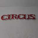Circus Light up Letters Sign Party Decorations Battery Powered Marquee Lighted Sign Alphabet LED Letter Lights for Night Party Tabletop Decor Supplies