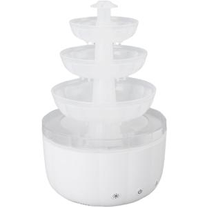 500ml Fountain Humidifier Prevent Dry Burning 5h Multifunctional Air Humidifier for Bedroom Living Room, Quiet Essential Oil Diffuser Essential Oil Diffuser