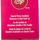 Boye Aluminum Crochet Hook Set, Sizes G-I (4.25mm,5.25mm)