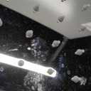 NearMoon Rain Shower Head, High Flow Stainless Steel Square Rainfall Shower, Waterfall Bath Shower Body Covering, Ceiling or Wall Mount (12 Inch, Chrome Finish)