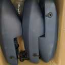 Ehaho Pontoon Boat Fenders, Boat Bumpers for Docking, High-Density EVA Foam with Secure Fit Lip and Locking Clips for Hull Protection, 23.8"L x 10"W x 8"H