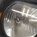 Nilight Headlight Assembly for 2005 2006 2007 2008 2009 2010 2011 Toyota Tacoma Replacement Headlamp Black Housing Amber Reflector