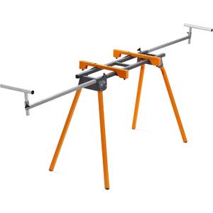 BORA Universal Miter Saw Stand with Quick Release Tool Mounting System- Portable Miter Saw Stand 500 Lbs Max Weight Load - 34-inch Height with Outrigger Arms Up to 114 Inches - PM-4000, Orange