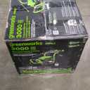 Greenworks 3000 PSI Pressure Washer (2.0 GPM Max) with Foam Cannon  Easily Remove Dirt and Grime on Siding, Fences, Patios,