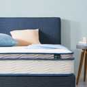 ZINUS 8 Inch Spring Sensation Hybrid Mattress [New Version], Full, Fiberglass Free, Medium Firmness, Durable Support, Certified Safe Foams & Fabric, Mattress in A Box (White)