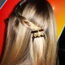 Camila Paris CP2240/2 French Hair Barrettes Clips for Women, Handmade, Girls Side Slide-in Barrette Clip, Hair Accessories for Women. Strong Hold No Slip Grip Fashion Durable Styling, Made in France