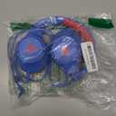 Kids Headphones for School, 85/94 dB Volume Limit, Wired Over Ear Headphones for Kids Boys Girls with Microphone, Foldable Stereo Sound 3.5mm Wired Cord for Kindle Tablet Airplane Travel, Blue