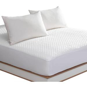 King Size Waterproof Mattress Protector Fitted Mattress Pad Cover with Deep Pocket Up to 18''